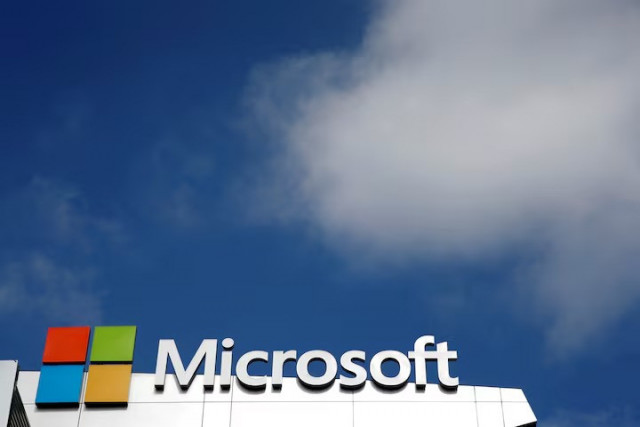 a microsoft logo is seen next to a cloud in los angeles california us june 14 2016 photo reuters a microsoft logo is seen next to a cloud in los angeles california us june 14 2016 photo reuters