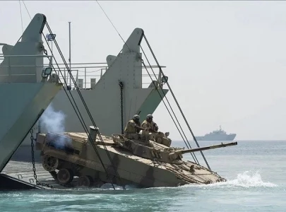 uae launches military exercise with 10 nation participation