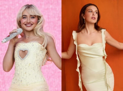 sabrina carpenter arrests millie bobby brown at atlanta concert during short n sweet tour