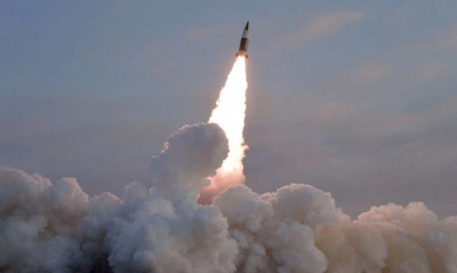 a tactical guided missile is launched according to state media at an undisclosed location in north korea in this photo released january 17 2022 by north korea s korean central news agency kcna photo reuters a tactical guided missile is launched according to state media at an undisclosed location in north korea in this photo released january 17 2022 by north korea s korean central news agency kcna photo reuters