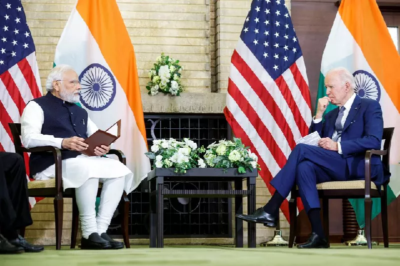 us president joe biden and india s prime minister narendra modi hold a bilateral meeting alongside the quad summit at kantei palace in tokyo photo reuters us president joe biden and india s prime minister narendra modi hold a bilateral meeting alongside the quad summit at kantei palace in tokyo photo reuters