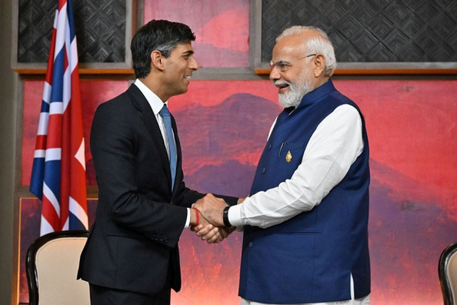 india s modi and britain s sunak meet at g20 discuss ways to boost trade india s modi and britain s sunak meet at g20 discuss ways to boost trade