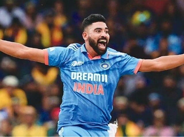 indian fast bowler mohammad siraj photo afp file