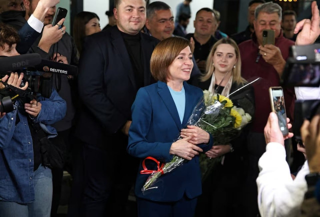 sandu defeats pro russian rival in moldova