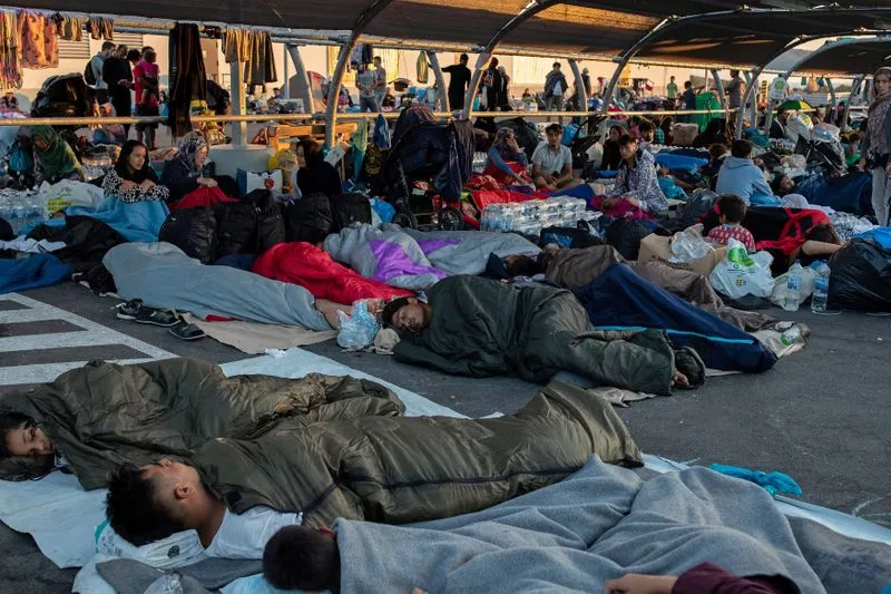 moria migrants stuck on lesbos island locals oppose shelter plans moria migrants stuck on lesbos island locals oppose shelter plans