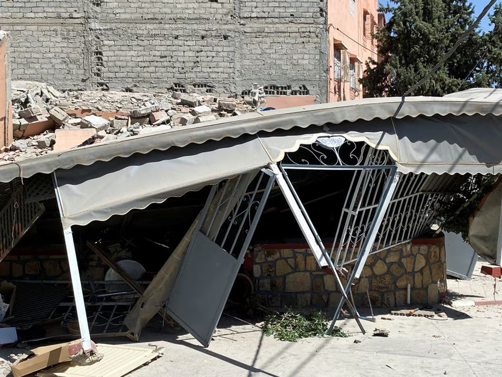An aftermath of a powerful earthquake, in Amizmiz, in Morocco, September 9, 2023. PHOTO: REUTERS