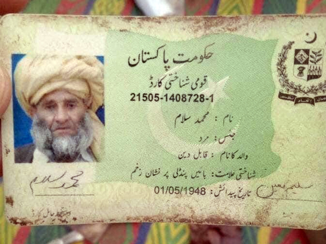 the man had been buried with cloths and his cnic was also found in the pocket along with some money which led to his identification photo express