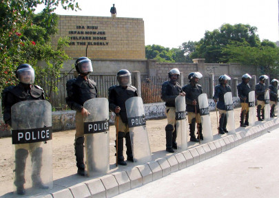 muharram processions underway amid tight security muharram processions underway amid tight security