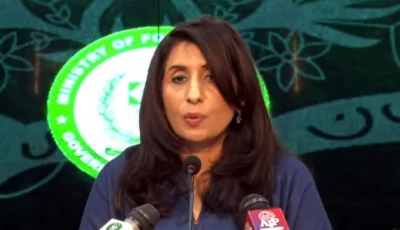 foreign office spokesperson mumtaz zahra baloch screengrab