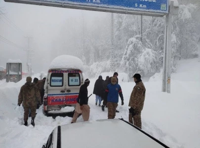 heavy snowfall forecast for murree