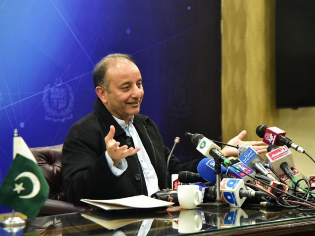 minister of state for petroleum dr musadik malik addressing a press conference in islamabad on december 5 2022 photo pid minister of state for petroleum dr musadik malik addressing a press conference in islamabad on december 5 2022 photo pid