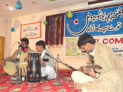 homage to quaid swat scouts enthrall audience