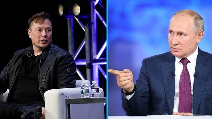 Photo of Elon Musk challenges Russia's President Putin for a fight