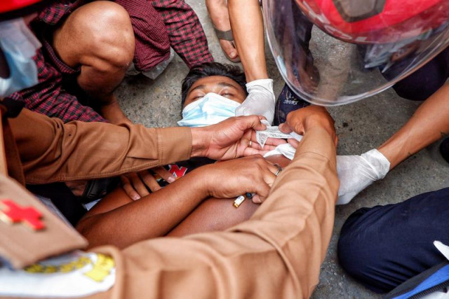 two killed in myanmar city of mandalay in another day of protests two killed in myanmar city of mandalay in another day of protests