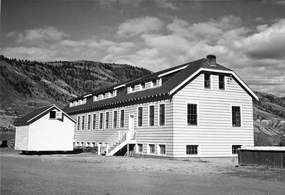 a new classroom building at the kamloops indian residential school is seen in kamloops british columbia canada circa 1950 library and archives canada photo reuters
