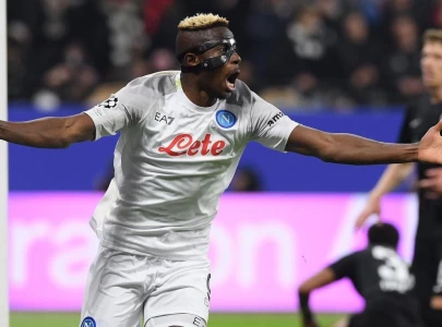 osimhen sends napoli to win over frankfurt osimhen sends napoli to win over frankfurt