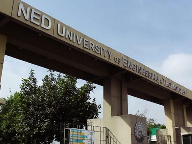 ned university of engineering and technology photo file