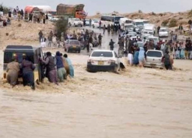 balochistan s road link to punjab sindh closed due to floods again balochistan s road link to punjab sindh closed due to floods again