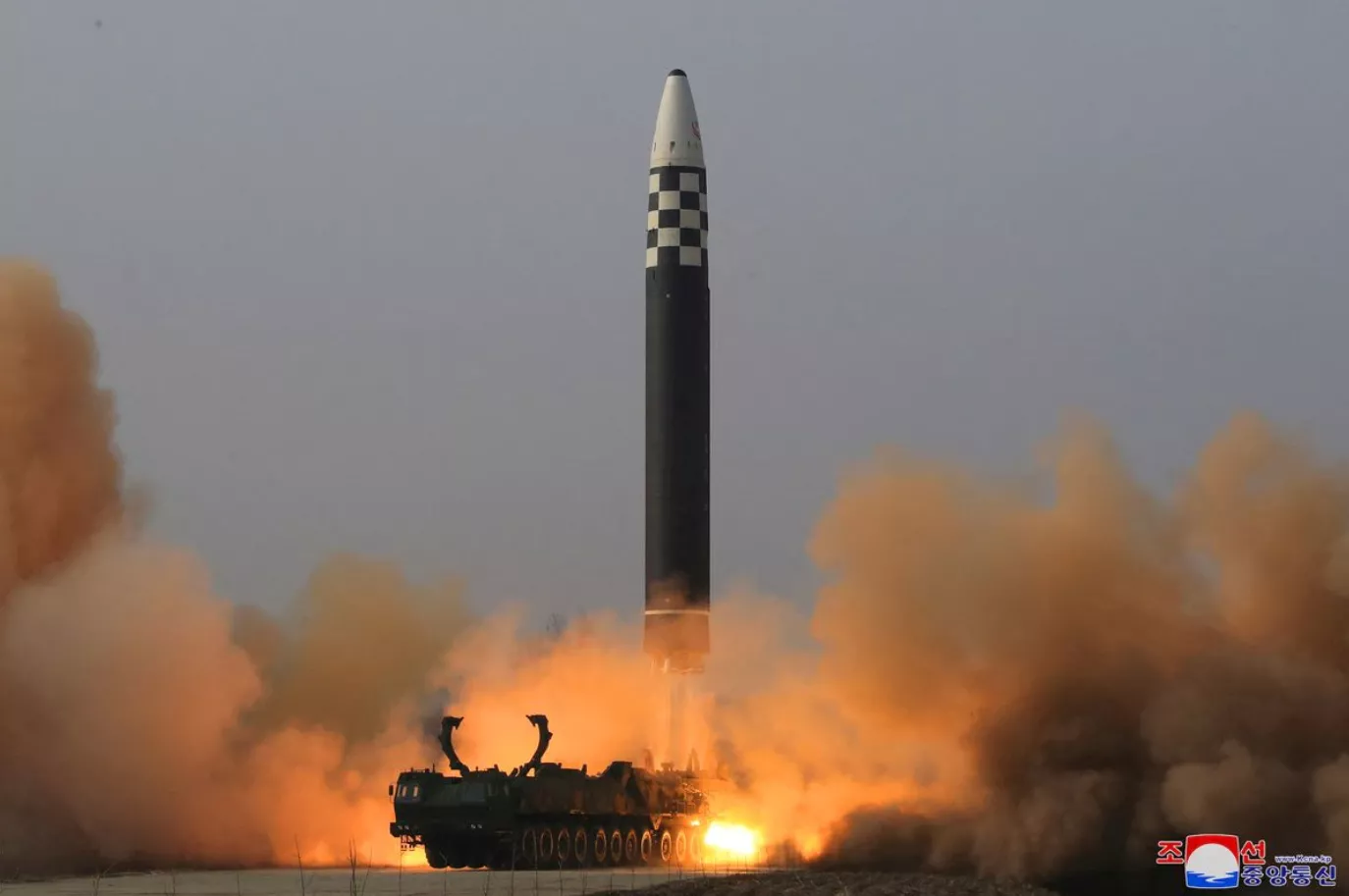 general view during the test firing of what state media report is a north korean new type of intercontinental ballistic missile icbm in this undated photo released on march 24 2022 photo reuters file general view during the test firing of what state media report is a north korean new type of intercontinental ballistic missile icbm in this undated photo released on march 24 2022 photo reuters file