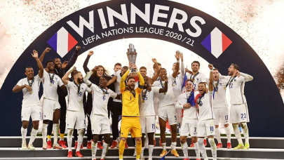 mbappe completes france comeback to win nations league mbappe completes france comeback to win nations league