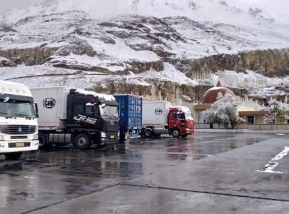 stranded containers successfully transported from khunjerab pass