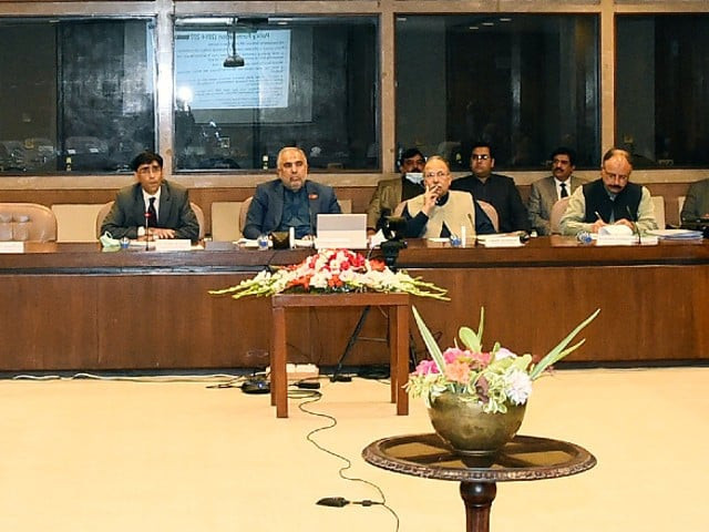speaker national assembly asad qaiser presiding over the meeting of parliamentary committee on national security at parliament house in islamabad photo pid speaker national assembly asad qaiser presiding over the meeting of parliamentary committee on national security at parliament house in islamabad photo pid