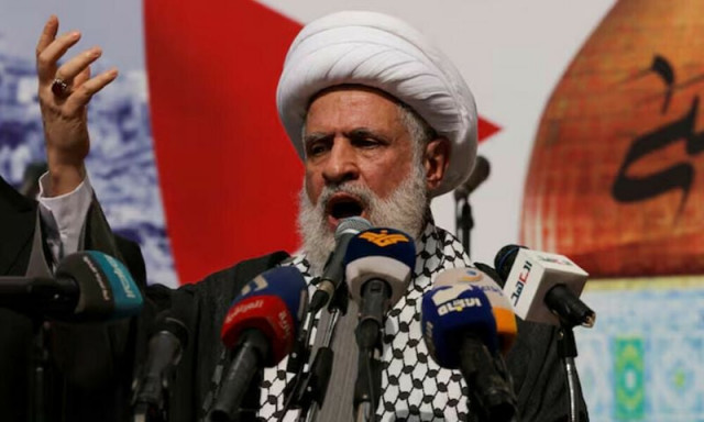 qassem said that he will choose the head of the hezbollah very soon photo reuters qassem said that he will choose the head of the hezbollah very soon photo reuters