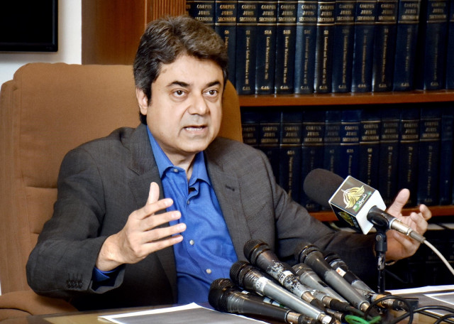 law minister farogh naseem addresses media in karachi on feb 20 2022 photo pid law minister farogh naseem addresses media in karachi on feb 20 2022 photo pid