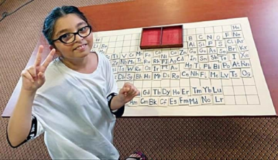 nine year old pakistani girl beats indian professor sets world record in chemistry nine year old pakistani girl beats indian professor sets world record in chemistry