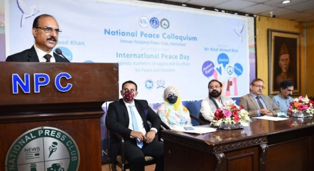 national peace colloquium is in progress photo express national peace colloquium is in progress photo express