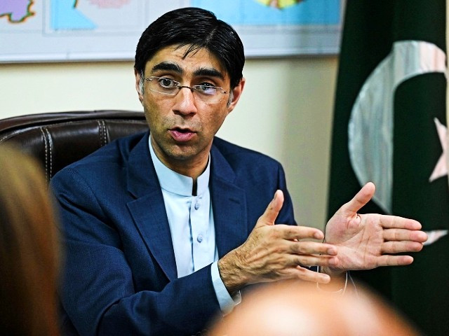 national security advisor nsa dr moeed yusuf photo afp file