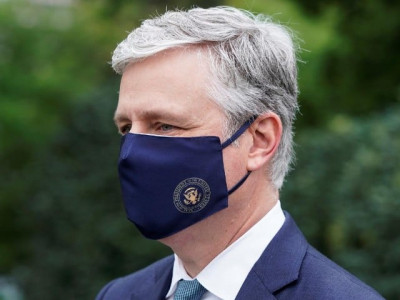 trump national security adviser o brien tests positive for coronavirus