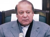 former prime minister nawaz sharif addressing a parliamentary board meeting in karachi on december 18 2023 photo twitter pmln org