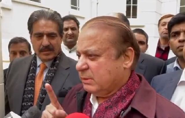 former prime minister and pml n supremo nawaz sharif screengrab former prime minister and pml n supremo nawaz sharif screengrab
