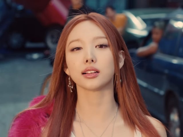 screenshot from nayeon s abcd music video courtesy jyp entertainment on youtube