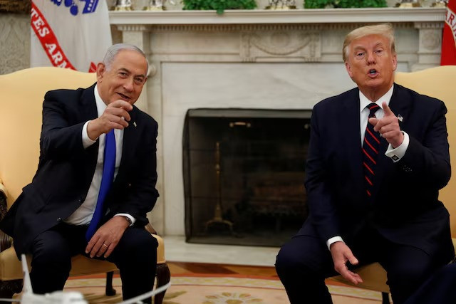 trump lauds netanyahu relationship rebukes harris on gaza trump lauds netanyahu relationship rebukes harris on gaza