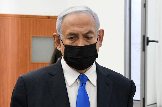 israeli prime minister benjamin netanyahu looks on as he arrives to a hearing in his corruption trial at jerusalem s district court february 8 2021 photo reuters israeli prime minister benjamin netanyahu looks on as he arrives to a hearing in his corruption trial at jerusalem s district court february 8 2021 photo reuters