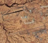 nevatim airbase located in the southern west bank and west of the dead sea photo google maps