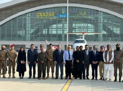 gwadar airport declared as int l airport