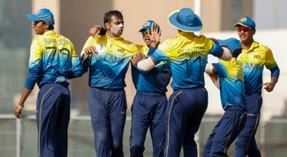 sri lanka knock pakistan out of u19 asia cup