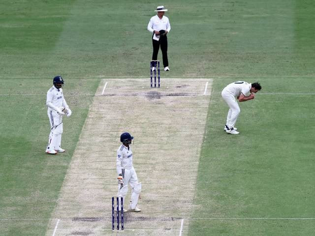 rain rescues india to avoid follow on in gabba test against australia