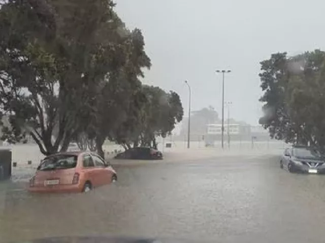 cars are seen in a flooded street during heavy rainfall in auckland new zealand january 27 2023 in this screen grab obtained from a social media video photo reuters file cars are seen in a flooded street during heavy rainfall in auckland new zealand january 27 2023 in this screen grab obtained from a social media video photo reuters file