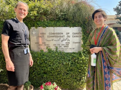 pakistani girl becomes canadian ambassador for a day