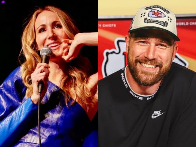 nikki glaser spots travis kelce backstage at taylor swift s amsterdam shows nikki glaser spots travis kelce backstage at taylor swift s amsterdam shows