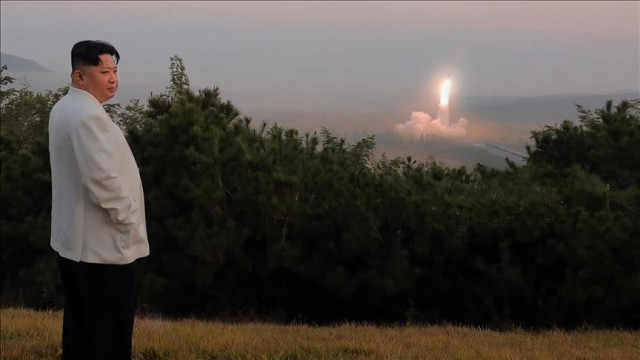 north korea fires suspected short range ballistic missile toward yellow sea photo anadolu agency north korea fires suspected short range ballistic missile toward yellow sea photo anadolu agency