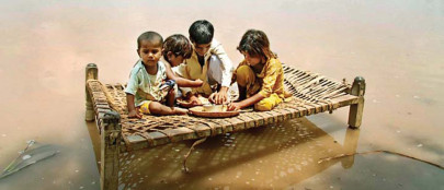 no relief from floods