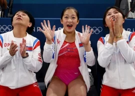 sports diplomacy north korean athletes embrace global community at paris olympics