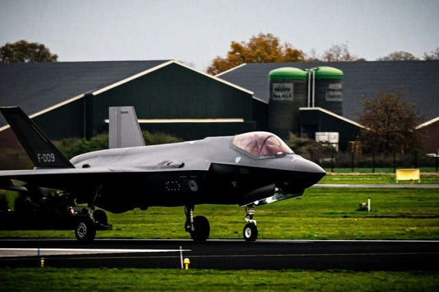 an f 35 fighter at volkel air base in the netherlands digital flash cards on public apps used by soldiers there revealed secrets of nuclear weapons at the base an f 35 fighter at volkel air base in the netherlands digital flash cards on public apps used by soldiers there revealed secrets of nuclear weapons at the base