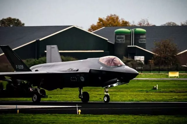 an f 35 fighter at volkel air base in the netherlands digital flash cards on public apps used by soldiers there revealed secrets of nuclear weapons at the base an f 35 fighter at volkel air base in the netherlands digital flash cards on public apps used by soldiers there revealed secrets of nuclear weapons at the base