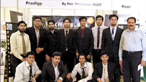 nust students design country s first ever hybrid car